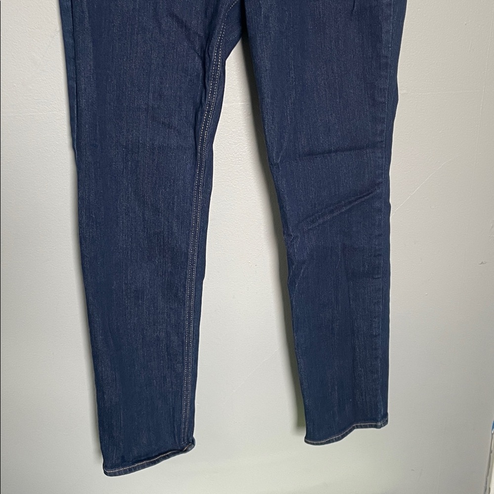 Old Navy W’s size 10 dark wash high rise straight denim jeans normcore capsule - Picture 3 of 7
